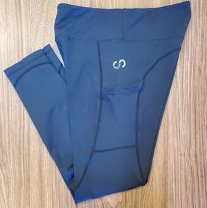 Black Pocket Leggings